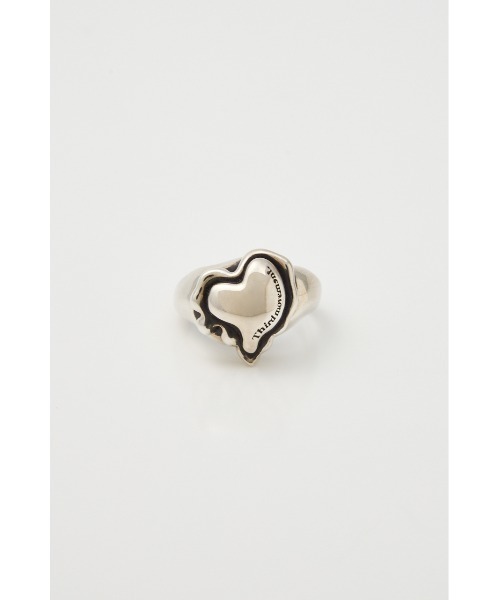 SHEL'TTER ORIGINAL(シェルターオリジナル)の「【Third movement.】メルティング ハート リング(リング・レディース・シルバー・SMALL/MEDIUM)」の4枚目の写真