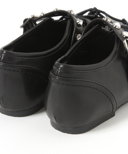 PAGEBOY(ページボーイ)の「【Casselini】レースアップスニーカー(スニーカー・レディース・ブラック/シルバー・MEDIUM/LARGE)」の11枚目の写真