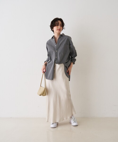 YAHKI(ヤーキ)の「【YAHKI/ヤーキ】SHRINK W FACE変形ショルダーバッグ(ショルダーバッグ・レディース・ブラック/ライトベージュ・フリー)」の17枚目の写真