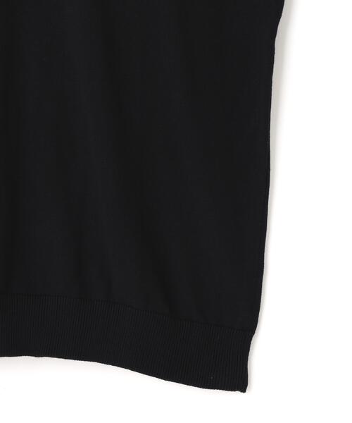 over print(オーバープリント)の「overprint/オーバープリント/OVAL V COTTON KNIT(ニット/セーター・レディース・ブラック/グレー・XL/L)」の9枚目の写真