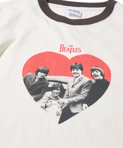 The Beatles(ザビートルズ)の「【THE BEATLES/ザ ビートルズ】フロントフォトプリント リンガーTシャツ(Tシャツ/カットソー・レディース・ホワイト/ブルー/オフホワイト・X-LARGE/LARGE/MEDIUM)」の11枚目の写真
