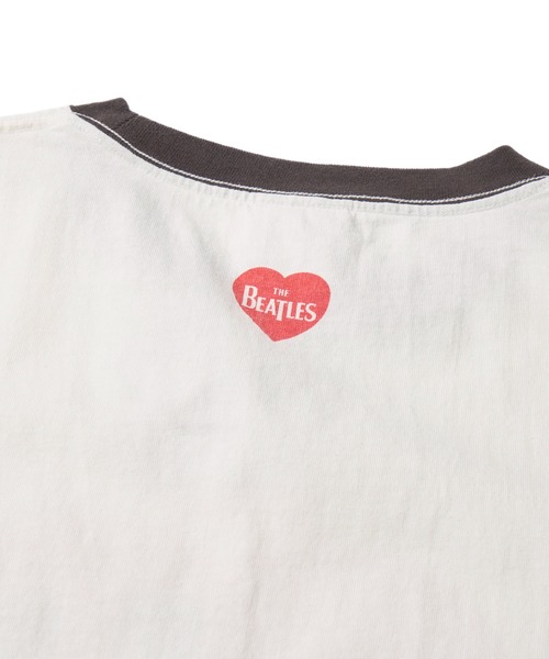 The Beatles(ザビートルズ)の「【THE BEATLES/ザ ビートルズ】フロントフォトプリント リンガーTシャツ(Tシャツ/カットソー・レディース・ホワイト/ブルー/オフホワイト・X-LARGE/LARGE/MEDIUM)」の12枚目の写真