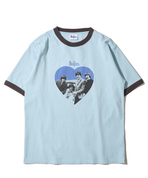 The Beatles(ザビートルズ)の「【THE BEATLES/ザ ビートルズ】フロントフォトプリント リンガーTシャツ(Tシャツ/カットソー・レディース・ホワイト/ブルー/オフホワイト・X-LARGE/LARGE/MEDIUM)」の8枚目の写真