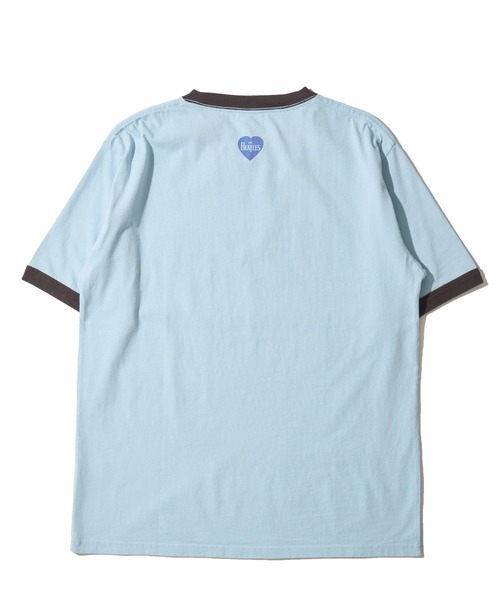 The Beatles(ザビートルズ)の「【THE BEATLES/ザ ビートルズ】フロントフォトプリント リンガーTシャツ(Tシャツ/カットソー・レディース・ホワイト/ブルー/オフホワイト・X-LARGE/LARGE/MEDIUM)」の9枚目の写真