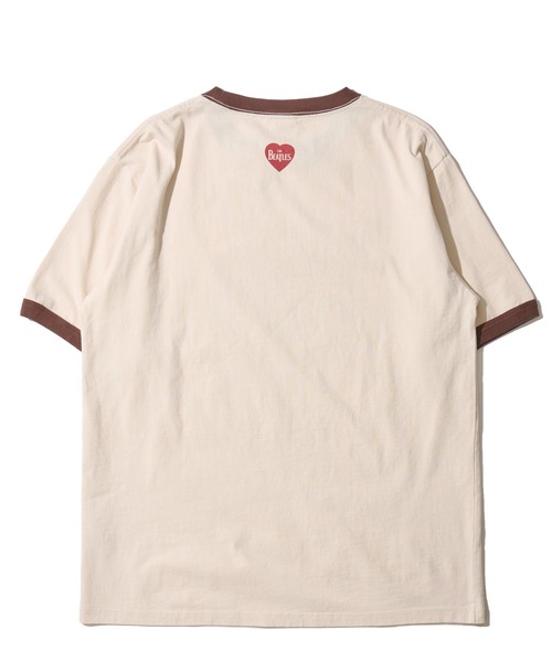 The Beatles(ザビートルズ)の「【THE BEATLES/ザ ビートルズ】フロントフォトプリント リンガーTシャツ(Tシャツ/カットソー・レディース・ホワイト/ブルー/オフホワイト・X-LARGE/LARGE/MEDIUM)」の7枚目の写真