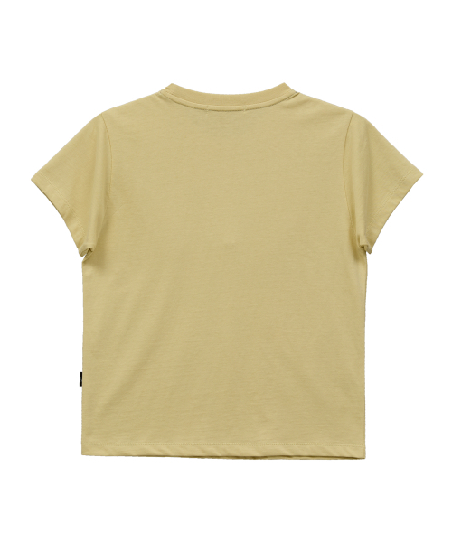 WaiKei(ワイケイ)の「YKチェックアプリケ半袖Tシャツライトイエロー(Tシャツ/カットソー・レディース・その他・0/1/2)」の4枚目の写真