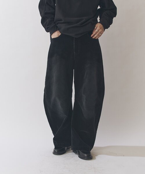 Lui's（ルイス）の「フロッキーカーブデニムパンツ（デニムパンツ・メンズ・ブラウン/ブラック・S/M）」の16枚目の写真