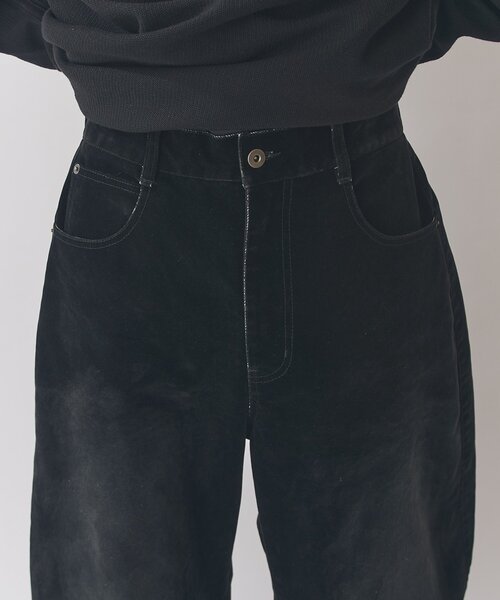 Lui's（ルイス）の「フロッキーカーブデニムパンツ（デニムパンツ・メンズ・ブラウン/ブラック・S/M）」の21枚目の写真