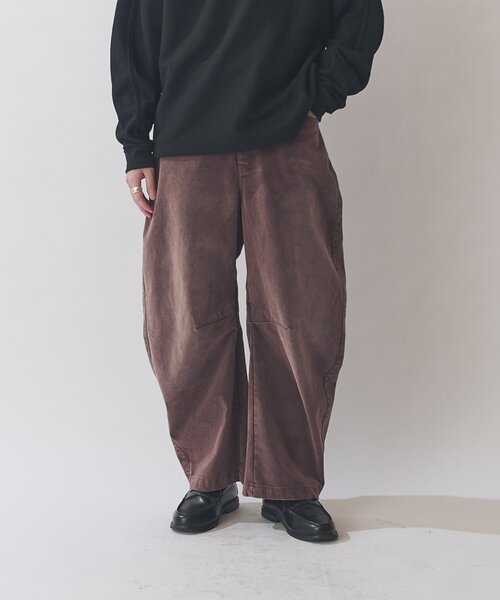 Lui's（ルイス）の「フロッキーカーブデニムパンツ（デニムパンツ・メンズ・ブラウン/ブラック・S/M）」の22枚目の写真