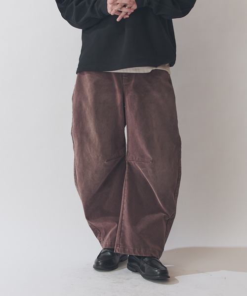 Lui's（ルイス）の「フロッキーカーブデニムパンツ（デニムパンツ・メンズ・ブラウン/ブラック・S/M）」の10枚目の写真