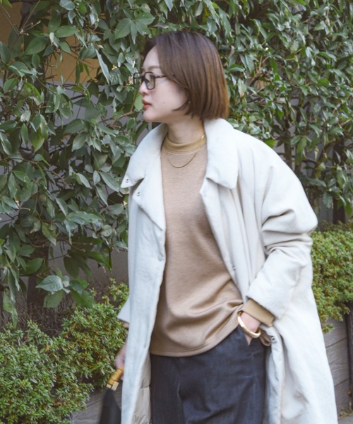 qualite（カリテ）の「【大人のスウェット】ラメスウェットプルオーバー/トレーナー/冬服/春服/きれいめスウェット（スウェット・レディース・モカ/クリーム/ブラック・フリー）」の11枚目の写真