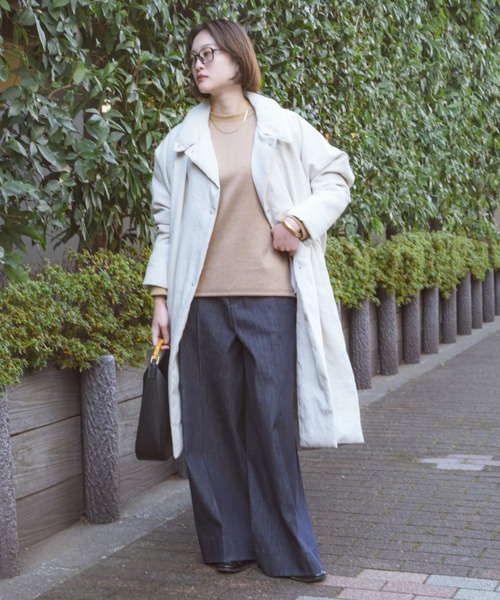 qualite（カリテ）の「【大人のスウェット】ラメスウェットプルオーバー/トレーナー/冬服/春服/きれいめスウェット（スウェット・レディース・モカ/クリーム/ブラック・フリー）」の10枚目の写真