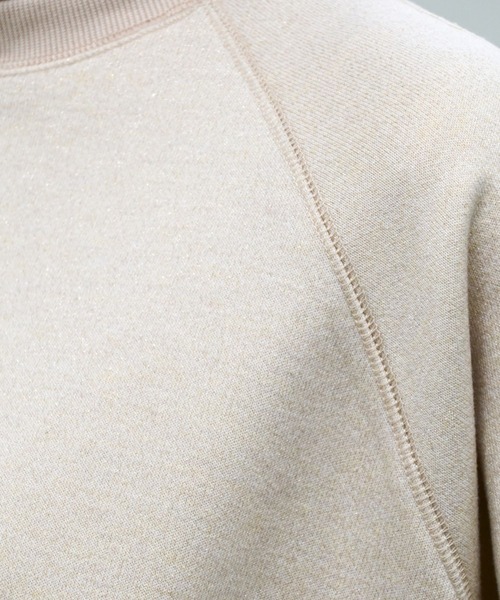 qualite（カリテ）の「【大人のスウェット】ラメスウェットプルオーバー/トレーナー/冬服/春服/きれいめスウェット（スウェット・レディース・モカ/クリーム/ブラック・フリー）」の14枚目の写真
