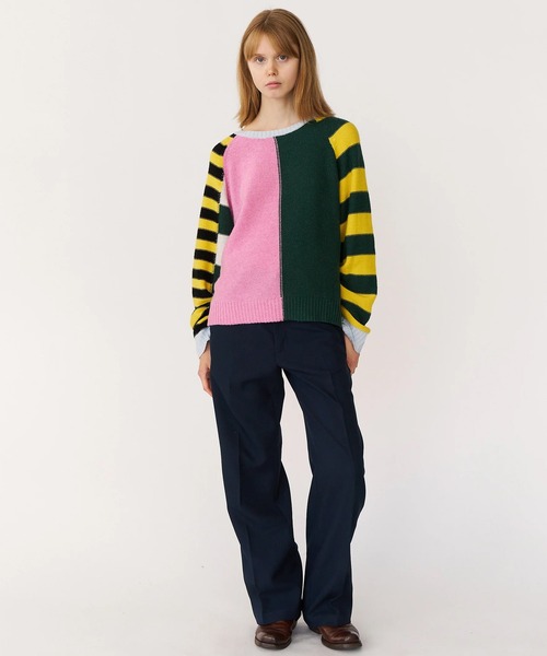 Stockholm Surfboard Club(ストックホルムサーフボードクラブ)の「Stockholm Surfboard Club/ストックホルムサーフボードクラブ セーター Knitted Raglan Sweater(ニット/セーター・メンズ・マルチ・L)」の8枚目の写真