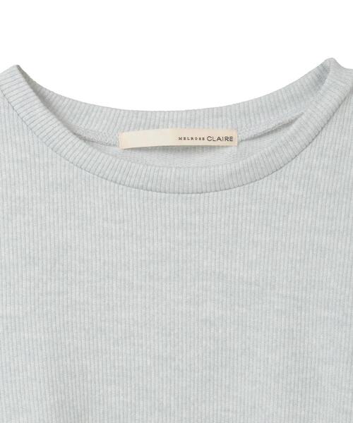 MELROSE claire（メルローズ クレール）の「【チュールインナー】（Tシャツ/カットソー・レディース・ライトグレー/ブラック/オフホワイト・FREE）」の21枚目の写真