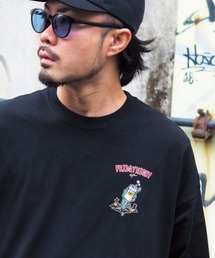 Leyline（レイライン）の「【Leyline】Friday night l/s tee（Tシャツ/カットソー）」