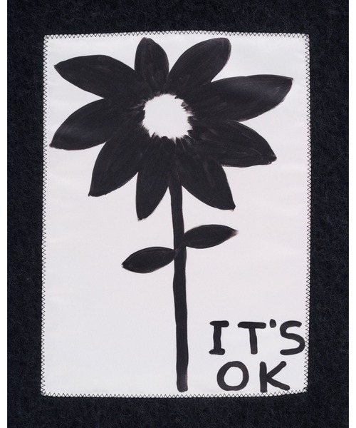 MARC JACOBS(マークジェイコブス)の「IT'S OK WOOL SCARF/デヴィッド・シュリグリー x マーク ジェイコブス イッツ オーケー ウール スカーフ(マフラー・レディース・ブラック系その他・ONE SIZE)」の7枚目の写真