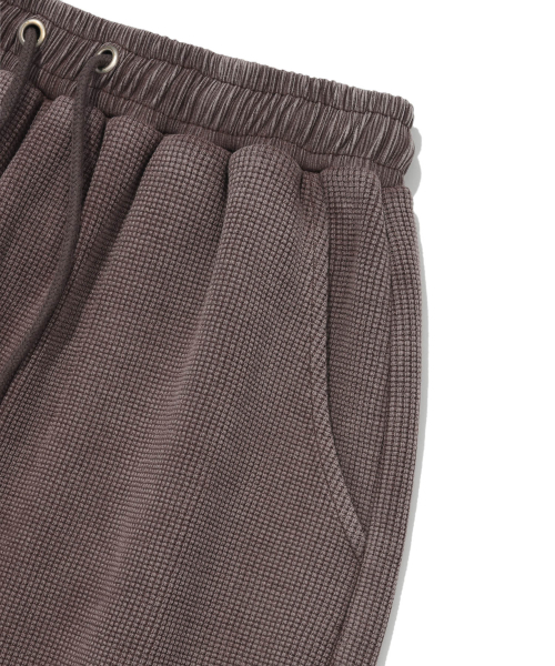 Retriever Club（レトリーバークラブ）の「SCRIPT WAFFLE PANTS [BROWN]（スウェットパンツ・レディース・その他・S/M）」の5枚目の写真