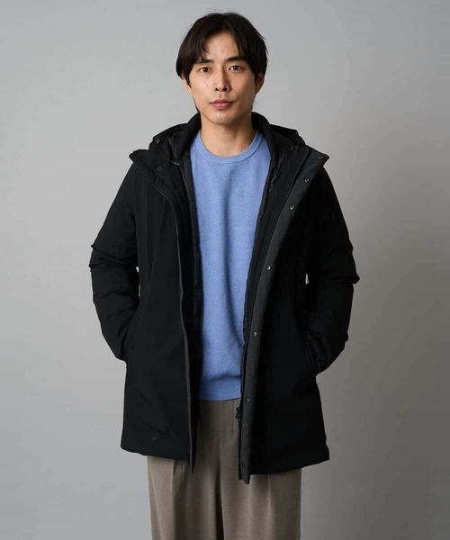 a.v.v（アーヴェヴェ）の「【洗濯機で洗える】ジャカードクルーネックニット（ニット/セーター・メンズ・ライラック/オレンジ/ダークインディゴブルー/ネイビー・50/48/46）」の18枚目の写真