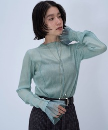 HARE | チュールデザインシア-トップス(HARE)(Tシャツ/カットソー)