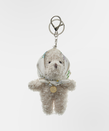 NONLOCAL（ノンローカル）の「[ノンローカル&times;イーサックバッグ] Hair Kerchief Bear keyring - Light Beige（キーケース/キーアクセサリー）」