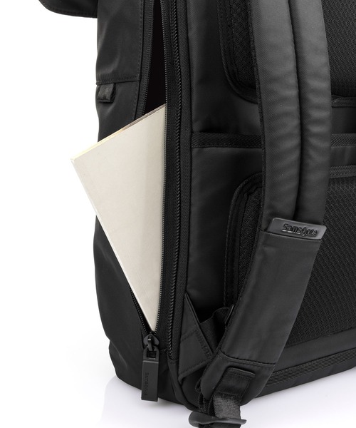 Samsonite(サムソナイト)の「サムソナイト VANGARDE ロールトップバックパック ブラック(バックパック/リュック・メンズ・ブラック・ONE SIZE)」の10枚目の写真