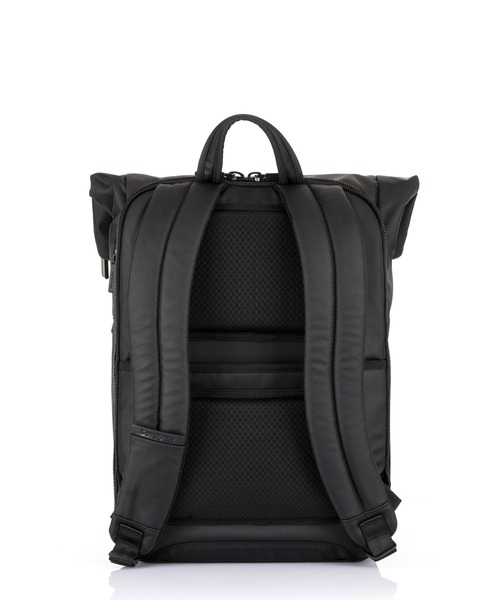 Samsonite(サムソナイト)の「サムソナイト VANGARDE ロールトップバックパック ブラック(バックパック/リュック・メンズ・ブラック・ONE SIZE)」の4枚目の写真