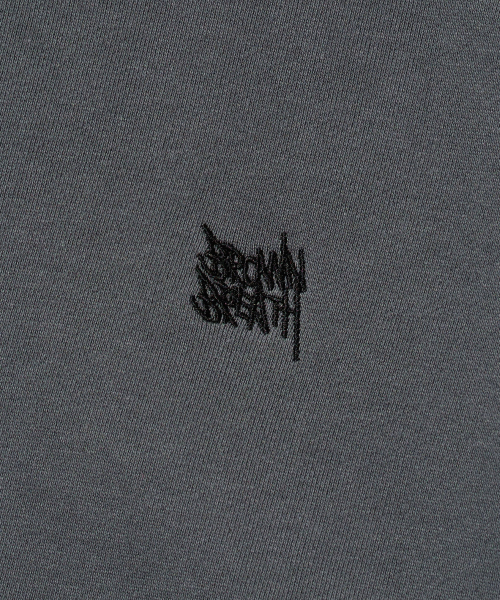 BROWNBREATH(ブラウンブレス)の「TAG HOODIE - DARK GREEN(パーカー・レディース・その他・L/M/S/XL)」の3枚目の写真