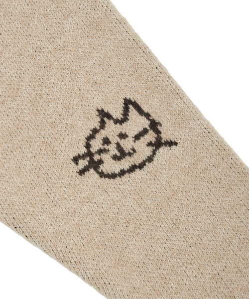 LMR（エルエムアール）の「レタリングジャガードプルオーバーニット BEIGE（ニット/セーター・レディース・ベージュ・L/M）」の6枚目の写真