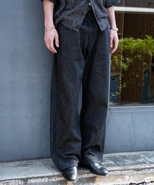 Rigid straight denim / リジットストレートデニム（デニムパンツ