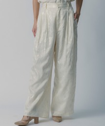 AJUGA. | 箔プリントタックパンツ(その他パンツ)