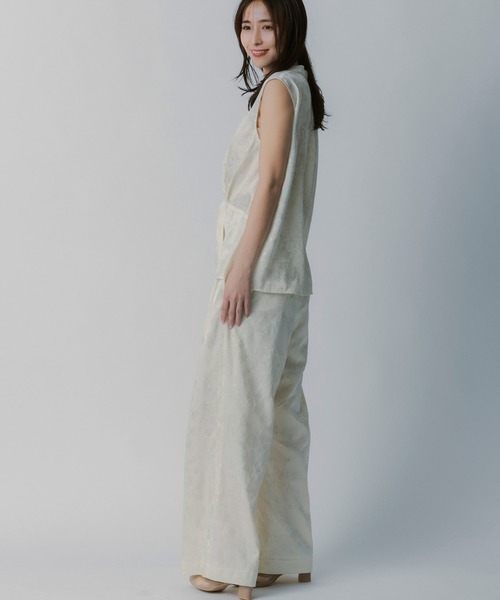 AJUGA.（アジュガ）の「箔プリントタックパンツ（その他パンツ・レディース・ライトイエロー・FREE）」の11枚目の写真