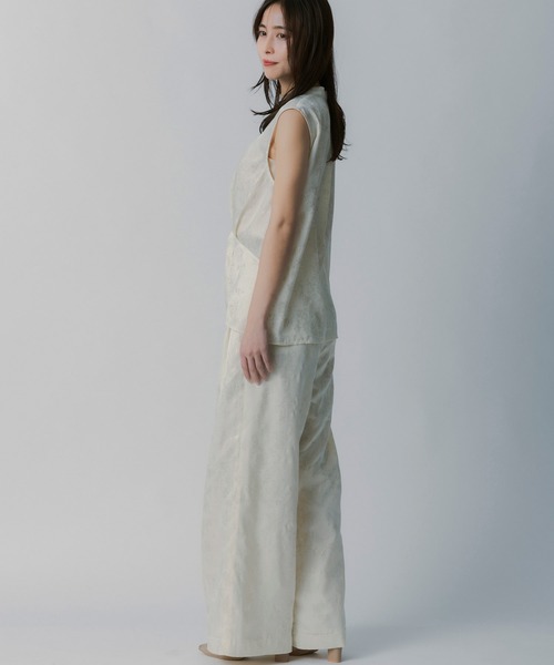 AJUGA.（アジュガ）の「箔プリントタックパンツ（その他パンツ・レディース・ライトイエロー・FREE）」の12枚目の写真