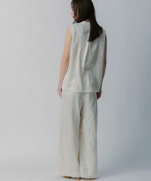 AJUGA.（アジュガ）の「箔プリントタックパンツ（その他パンツ・レディース・ライトイエロー・FREE）」の13枚目の写真