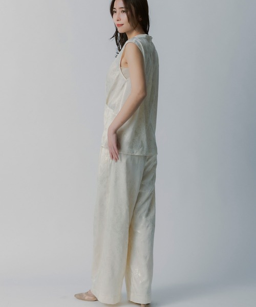 AJUGA.（アジュガ）の「箔プリントタックパンツ（その他パンツ・レディース・ライトイエロー・FREE）」の14枚目の写真