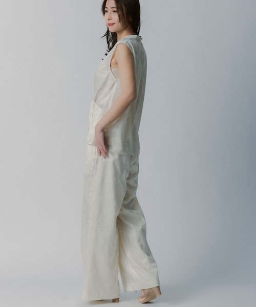 AJUGA.（アジュガ）の「箔プリントタックパンツ（その他パンツ・レディース・ライトイエロー・FREE）」の15枚目の写真