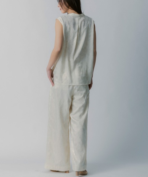 AJUGA.（アジュガ）の「箔プリントタックパンツ（その他パンツ・レディース・ライトイエロー・FREE）」の16枚目の写真