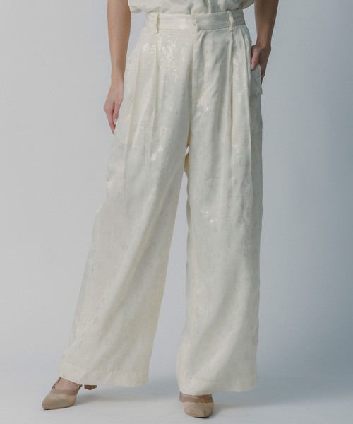 AJUGA.（アジュガ）の「箔プリントタックパンツ（その他パンツ・レディース・ライトイエロー・FREE）」の19枚目の写真