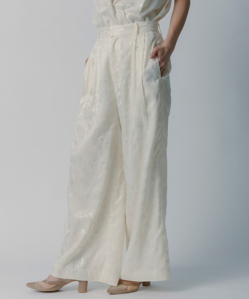 AJUGA.（アジュガ）の「箔プリントタックパンツ（その他パンツ・レディース・ライトイエロー・FREE）」の21枚目の写真