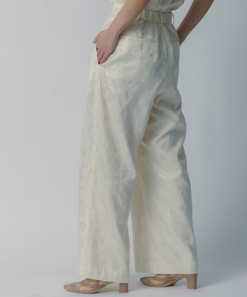 AJUGA.（アジュガ）の「箔プリントタックパンツ（その他パンツ・レディース・ライトイエロー・FREE）」の22枚目の写真