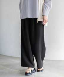 Elura | Wクロスドロストワイドパンツ＜低身長サイズあり＞/641251(その他パンツ)