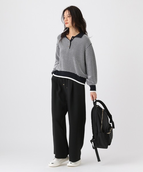 Elura（エルーラ）の「Wクロスドロストワイドパンツ＜低身長サイズあり＞/641251（その他パンツ・レディース・ダークブラウン/キャメル/ピンク/ブラック・MEDIUM/LARGE/FREE(S)）」の19枚目の写真