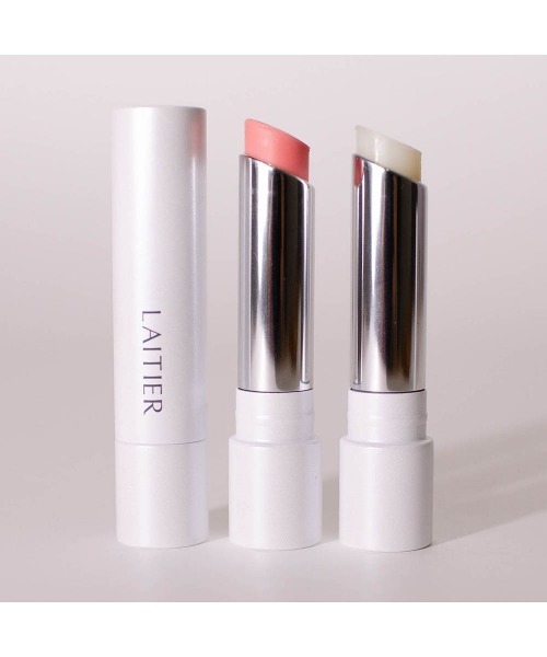 entre square（アントレスクエアー）の「LAITIER(レチエ)/モイスチャーリップ ペルル ドゥ レ(クリア)/ヴォワル ドゥ フルール(ピンク)（リップクリーム・レディース・クリア/ピンク・ONE SIZE）」の2枚目の写真