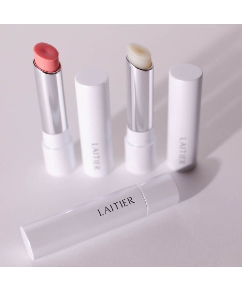 entre square（アントレスクエアー）の「LAITIER(レチエ)/モイスチャーリップ ペルル ドゥ レ(クリア)/ヴォワル ドゥ フルール(ピンク)（リップクリーム・レディース・クリア/ピンク・ONE SIZE）」の6枚目の写真