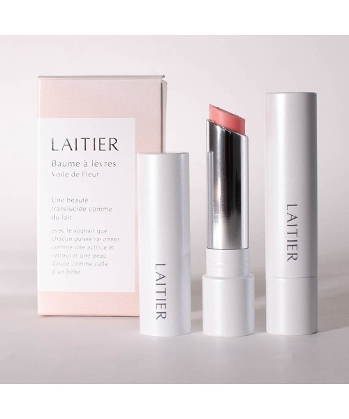 entre square（アントレスクエアー）の「LAITIER(レチエ)/モイスチャーリップ ペルル ドゥ レ(クリア)/ヴォワル ドゥ フルール(ピンク)（リップクリーム・レディース・クリア/ピンク・ONE SIZE）」の5枚目の写真