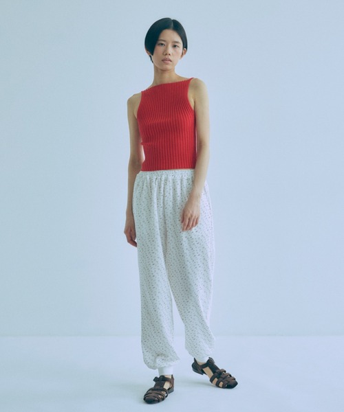 Flower Thermal Jogger（その他パンツ）｜EN NEUME（エンノイム）の