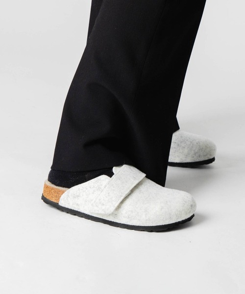 BIRKENSTOCK(ビルケンシュトック)の「BIRKENSTOCK LOMA FELT ビルケンシュトック ロマ フェルト サンダル(サンダル・レディース・グレー系1/アイボリー・37/36/39)」の4枚目の写真