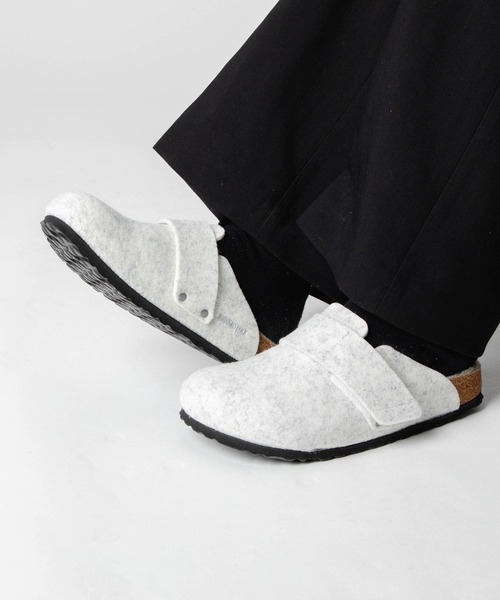 BIRKENSTOCK(ビルケンシュトック)の「BIRKENSTOCK LOMA FELT ビルケンシュトック ロマ フェルト サンダル(サンダル・レディース・グレー系1/アイボリー・37/36/39)」の5枚目の写真