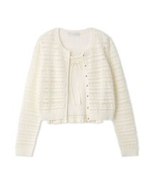 CELFORD | 【洗える】レーシーニットアンサンブル(ニット/セーター)