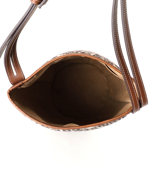 Spick & Span（スピックアンドスパン）の「《WEB限定 / 追加3》A VACATION/ア ヴァケーション MARCHE BROWN LEO（ショルダーバッグ・レディース・ブラウン・FREE）」の11枚目の写真